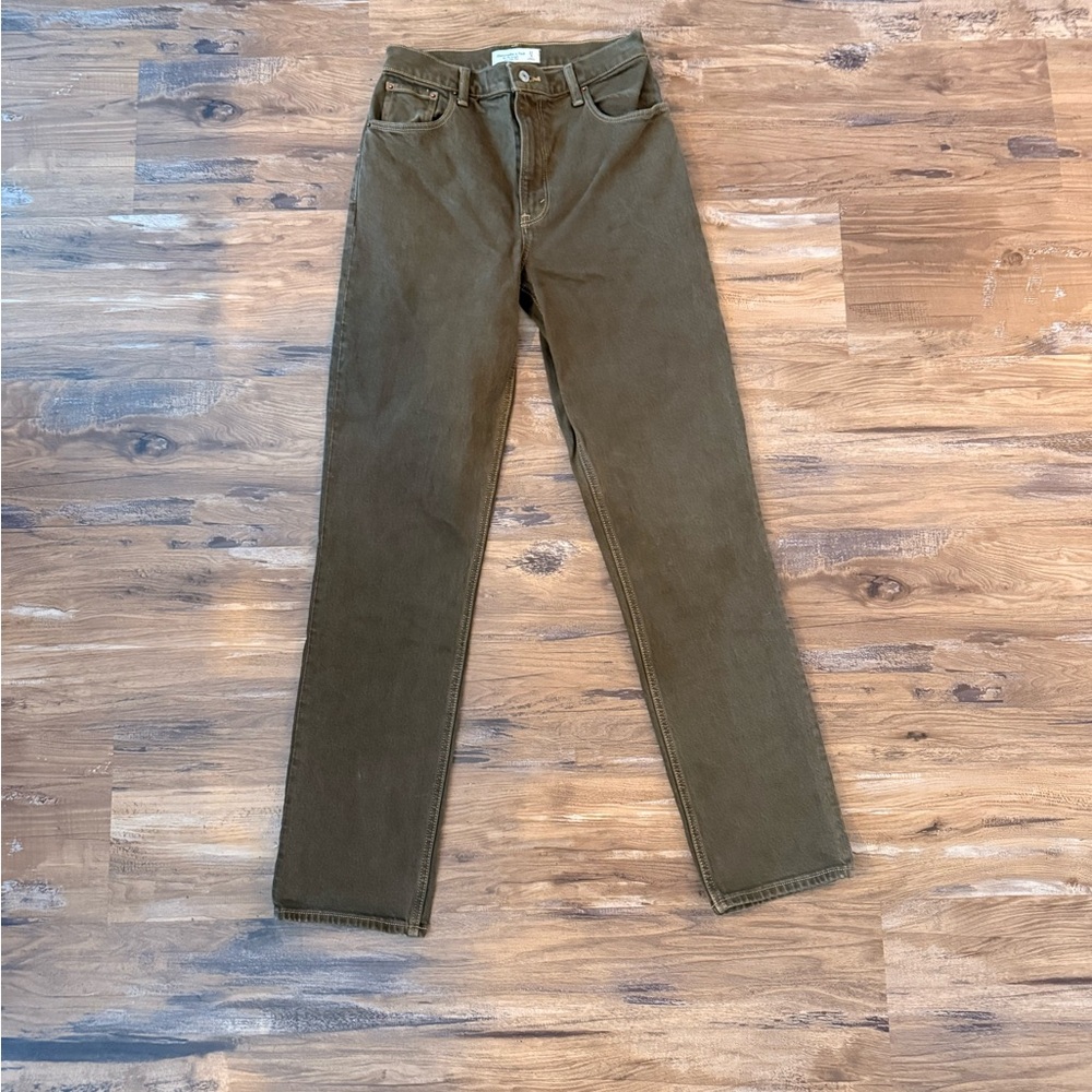 Abercrombie & Fitch The 90’s Straight Ultra High Rise